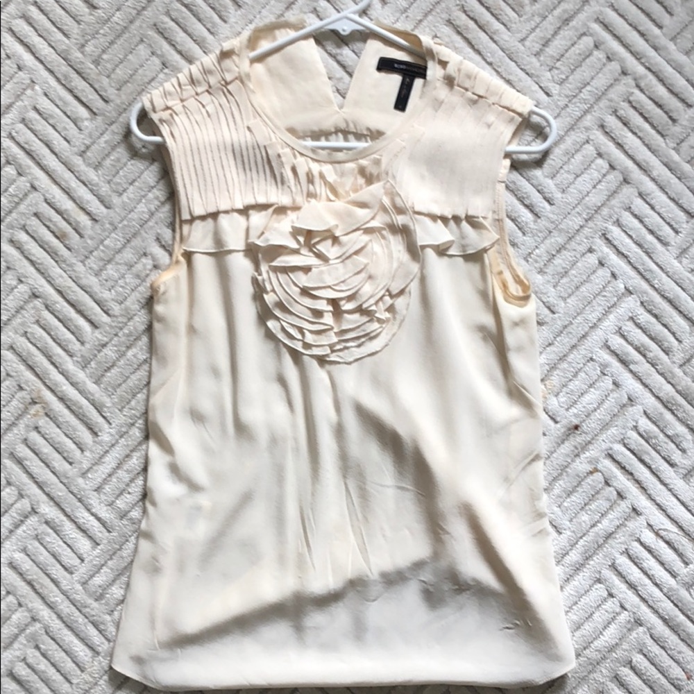 BCBG silk work blouse / tank!